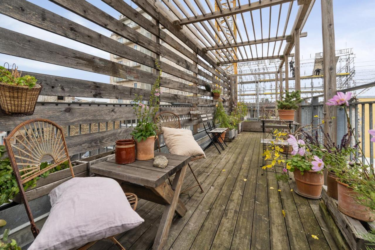 Central Penthouse Apartment With Rooftop Terrace Copenhague Exterior foto